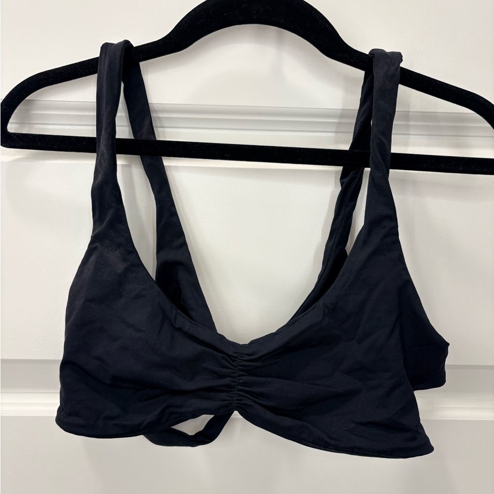Lspace Black Bikini Top